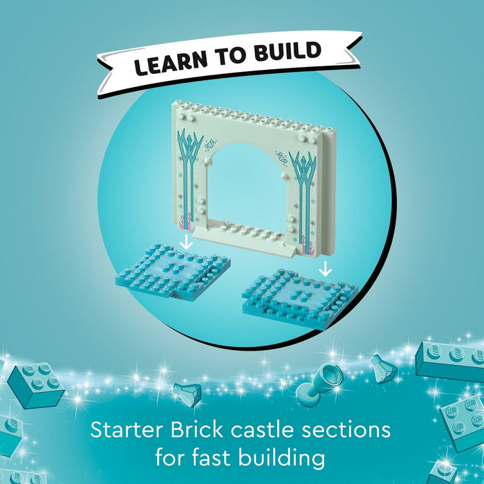 LEGO Disney Frozen Elsa's Frozen Princess Castle Toy 43238