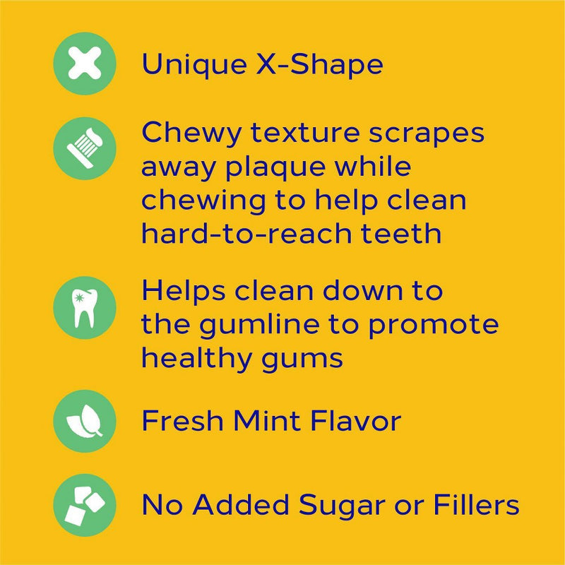 Pedigree Dentastix Fresh Large Dental Chicken and Mint Flavor Dental Dog Treats - 36ct