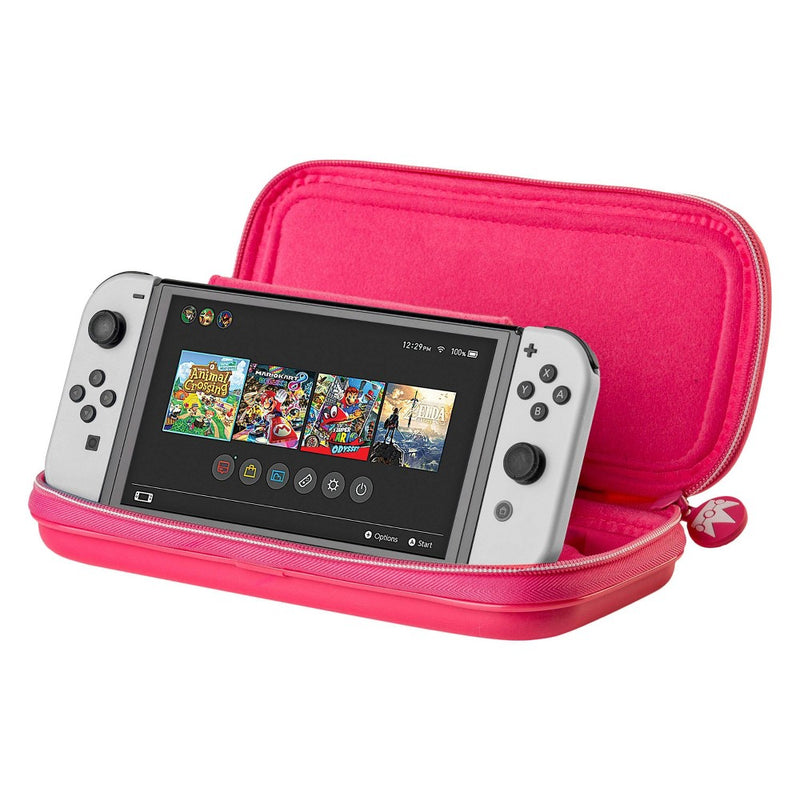 Game Traveler Deluxe Travel Case for Nintendo Switch - Princess Peach Showtime