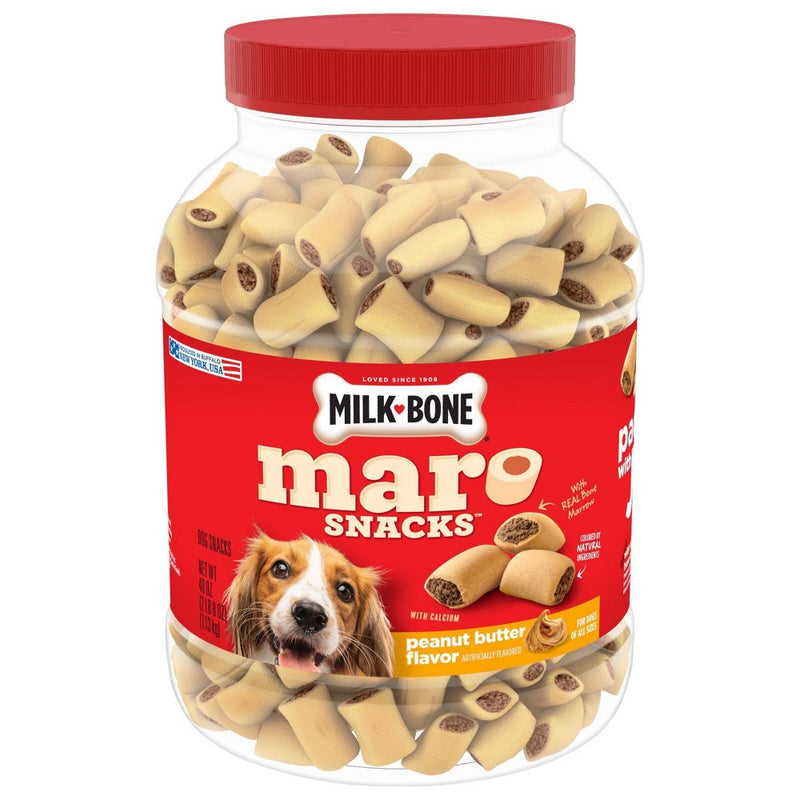 Milk-Bone Marosnacks Dog Treat with Peanut Butter Flavor - 40oz (LOCAL PICKUP ONLY)