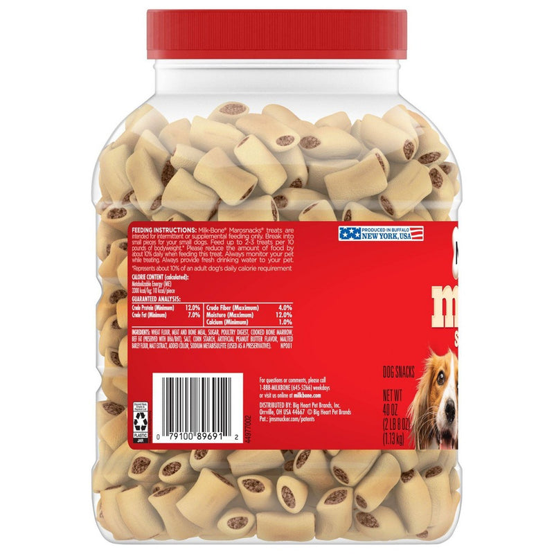 Milk-Bone Marosnacks Dog Treat with Peanut Butter Flavor - 40oz (LOCAL PICKUP ONLY)
