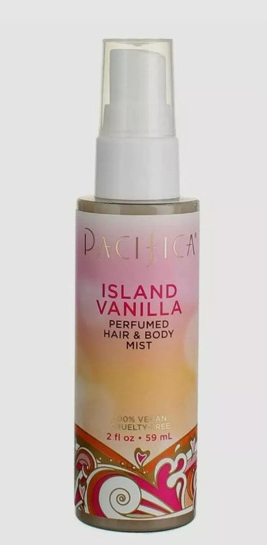 Pacifica Island Vanilla Perfumed Hair & Body Spray - 2 fl oz