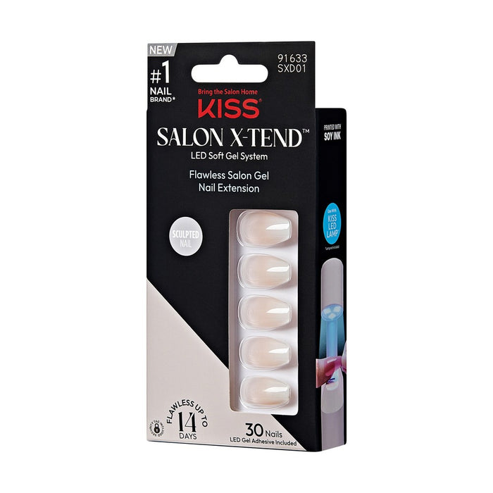 KISS Salon X-tend Fake Nails - Words - 34 ct
