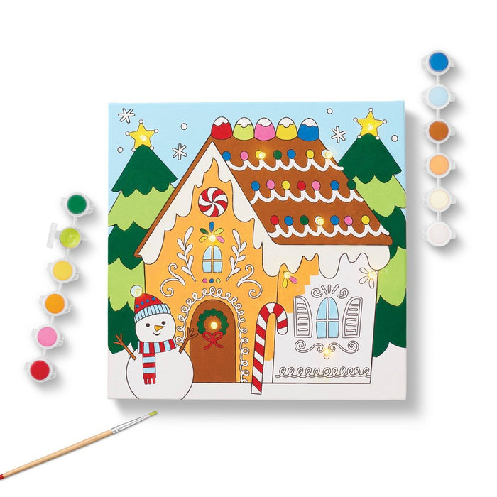 Paint-Your-Own Light Up Canvas Kit - Mondo Llama