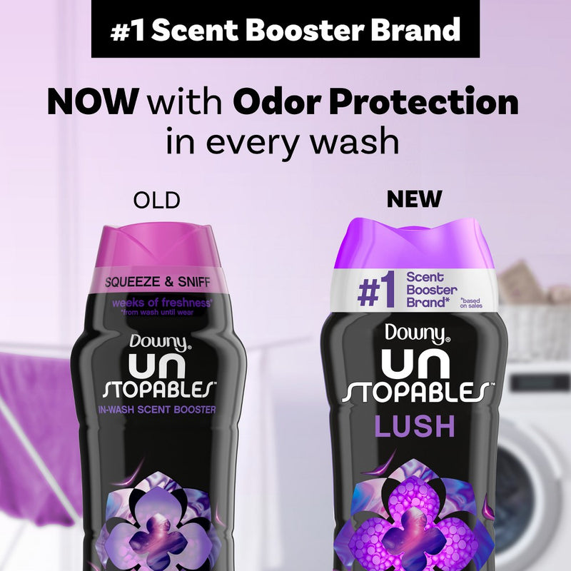 Downy Unstopables Lush Scent In-Wash Booster Beads - 24oz