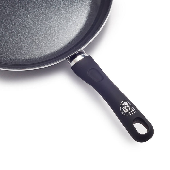 GreenLife 8" Diamond Open Frypan Black