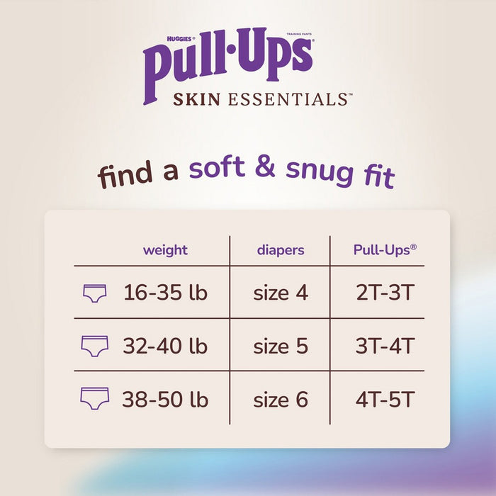 Pull-Ups Skin Essentials Boys' Disposable Training Pants - 4T-5T - 46ct