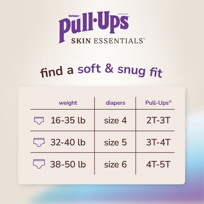 Pull-Ups Skin Essentials Boys' Disposable Training Pants - 2T-3T - 60ct