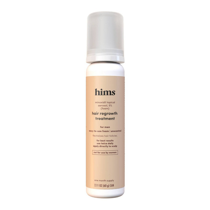 hims Minoxidil 5% Foam - Extra Strength Topical Hair Regrowth Solution for Men