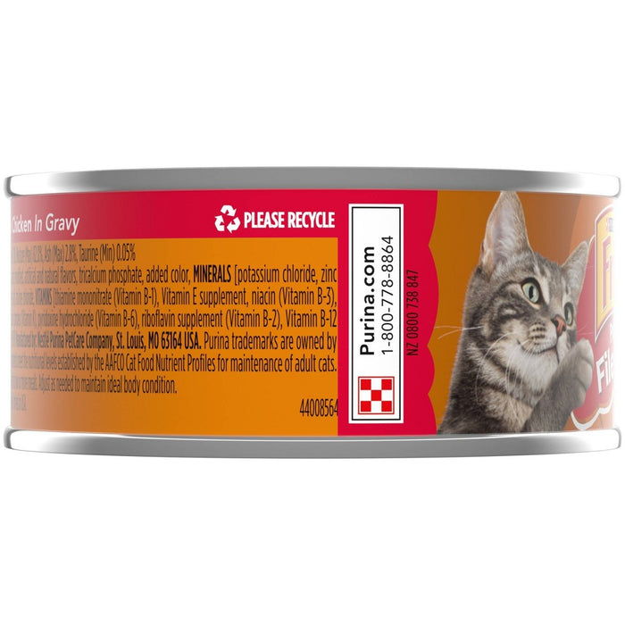 Purina Friskies Prime Filets Wet Cat Food with Chicken In Gravy - 5.5oz