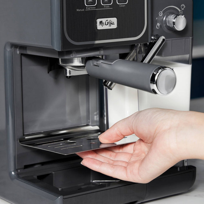 Mr. Coffee One-Touch Coffeehouse Espresso Cappuccino & Latte Maker Black