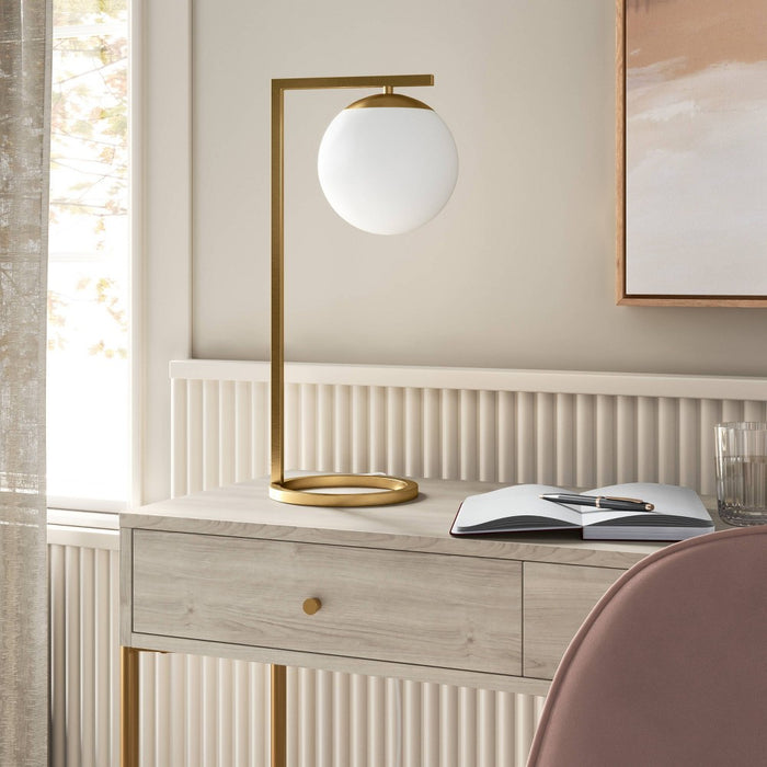 Globe Desk Lamp White - Threshold