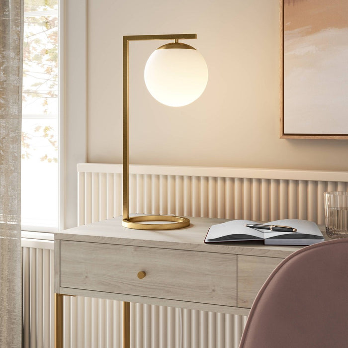 Globe Desk Lamp White - Threshold