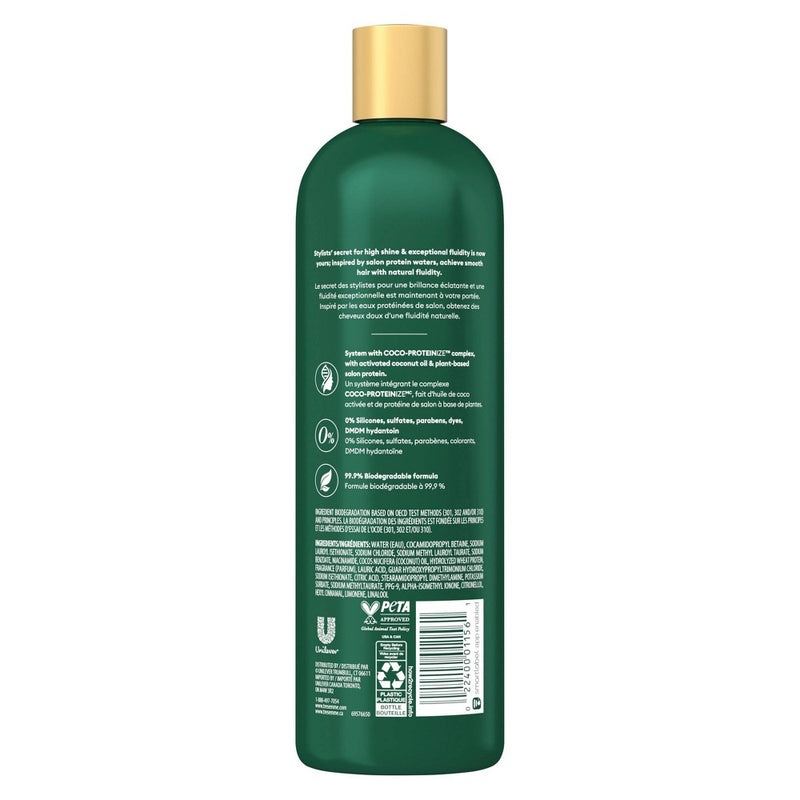 Tresemme Cruelty-Free Pro Infusion Fluid Smooth Sulfate-Free Shampoo For Silky & Supple Hair - 16.5 fl oz