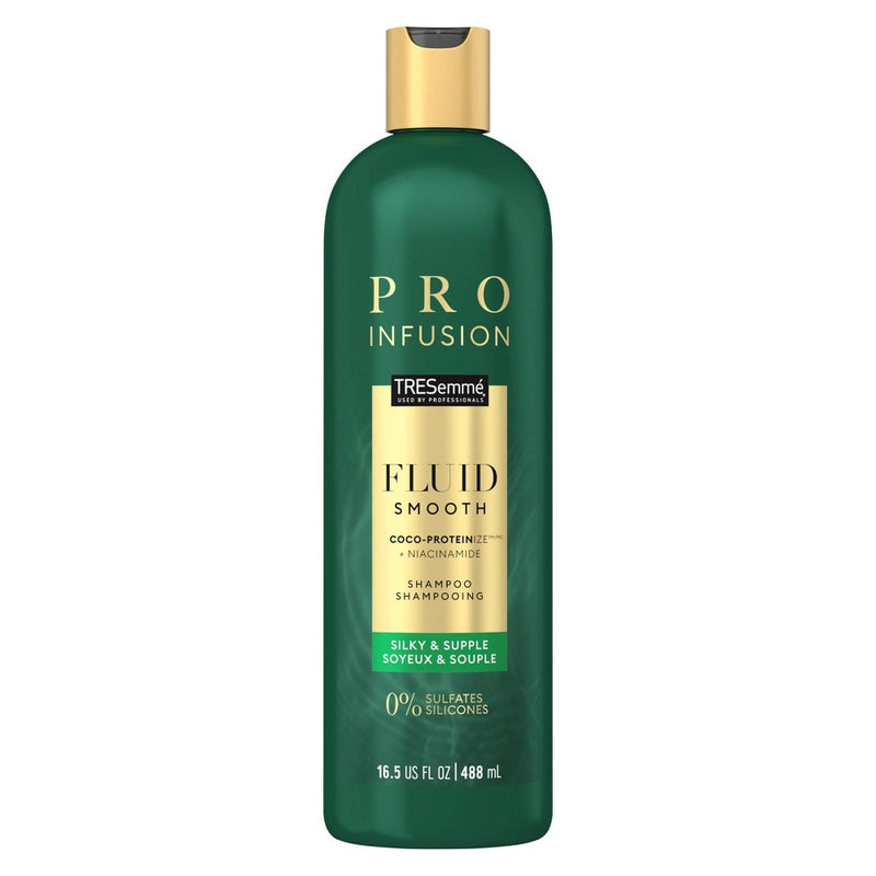 Tresemme Cruelty-Free Pro Infusion Fluid Smooth Sulfate-Free Shampoo For Silky & Supple Hair - 16.5 fl oz