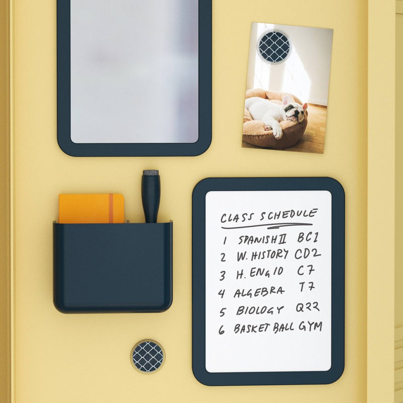 U Brands 6pc Basic Locker Kit Dark Indigo