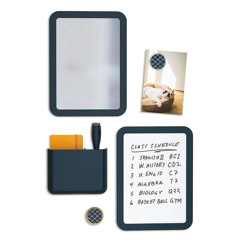 U Brands 6pc Basic Locker Kit Dark Indigo