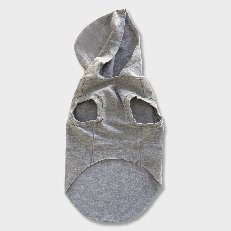 Grayson Pup 'Some Days are Ruff' Dog Hoodie - Gray - L