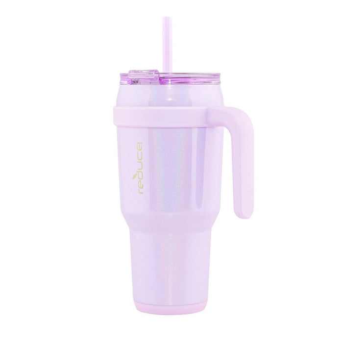 Reduce 40oz Cold1 Vacuum Insulated Stainless Steel Straw Tumbler Mug Light Purple