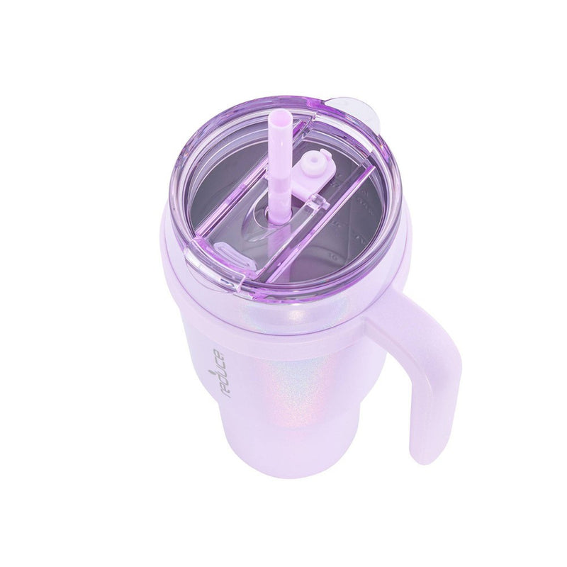 Reduce 40oz Cold1 Vacuum Insulated Stainless Steel Straw Tumbler Mug Light Purple