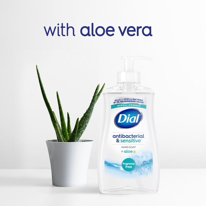 Dial Sensitive Fragrance Free Hand Soap Pump - 11 fl oz