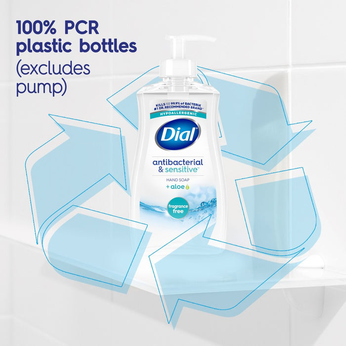 Dial Sensitive Fragrance Free Hand Soap Pump - 11 fl oz