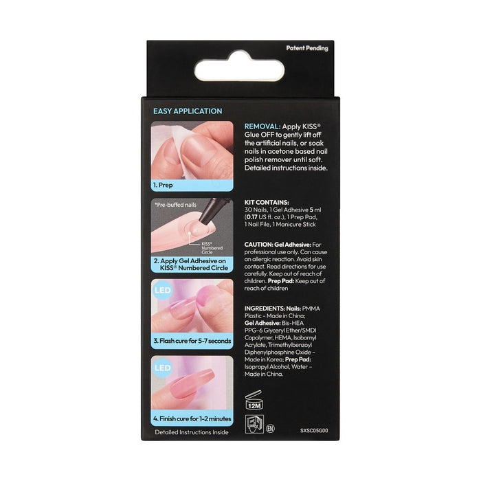 KISS Products Salon X-tend Fake Nails - Nonsense - 34ct