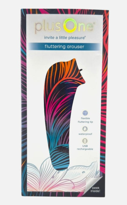 plusOne Fluttering Arouser  Waterproof Clitoral Stimulator