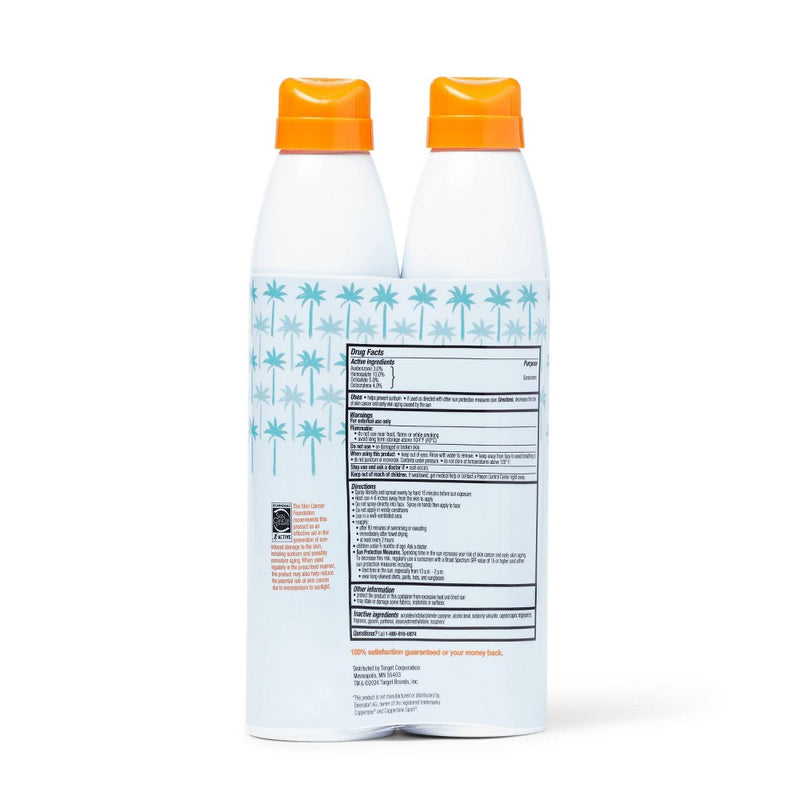 Sport Sunscreen Spray - SPF50 - 14.6oz/1pk - up & up