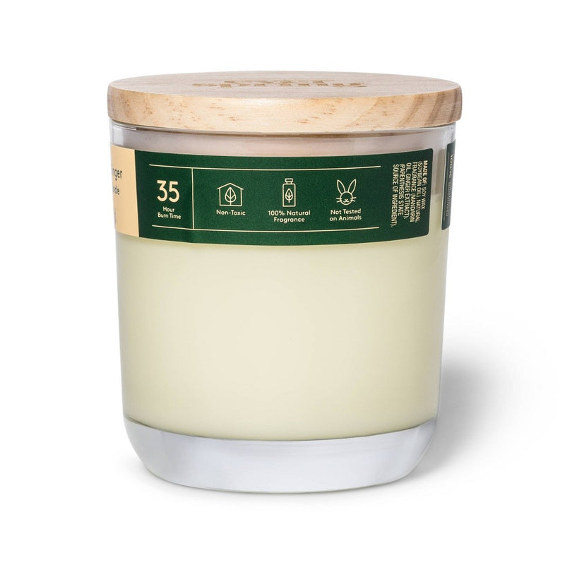 2-Wick Mandarin & Ginger 100% Soy Wax Candle - 8oz - Everspring
