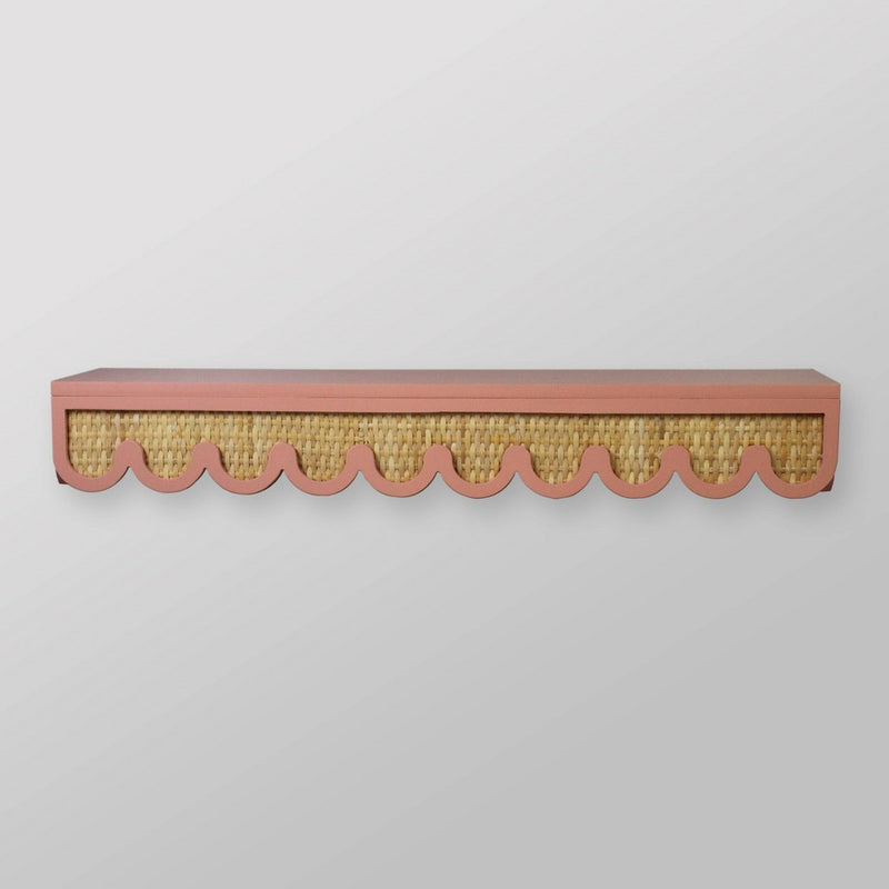 Rattan Kids' Shelf Pink - Pillowfort
