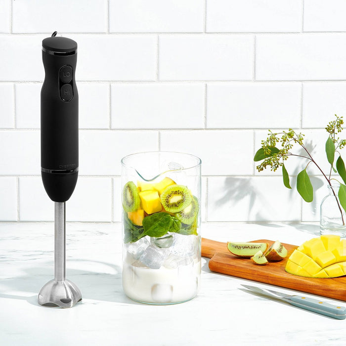 Chefman Multi-Speed Immersion Blender with Stainless Steel Blades - Black