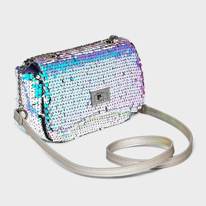 Girls' Flip Sequin Crossbody Bag - Cat & Jack