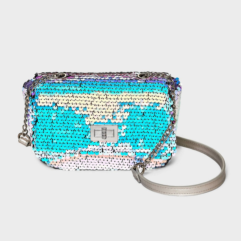Girls' Flip Sequin Crossbody Bag - Cat & Jack