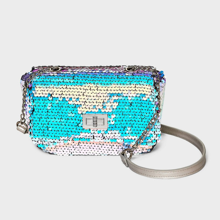 Girls' Flip Sequin Crossbody Bag - Cat & Jack