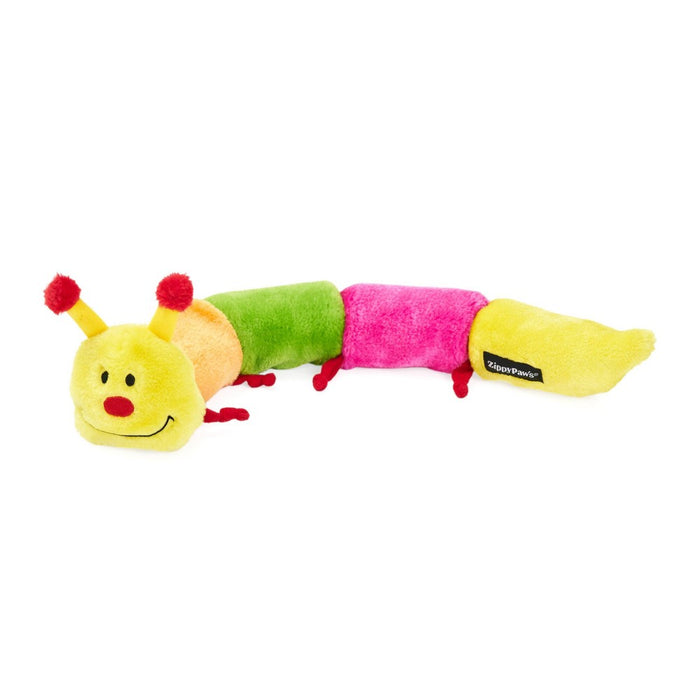 ZippyPaws Caterpillar Dog Toy - Yellow