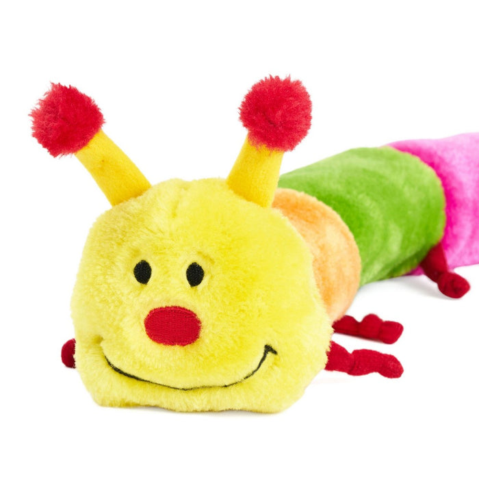 ZippyPaws Caterpillar Dog Toy - Yellow