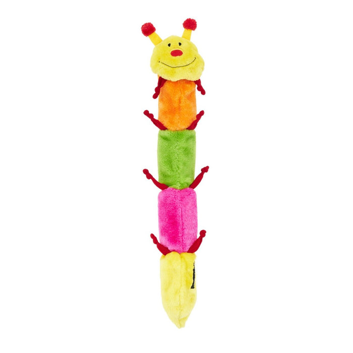 ZippyPaws Caterpillar Dog Toy - Yellow