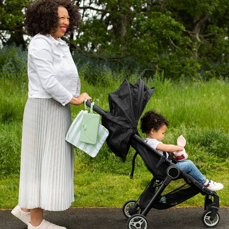 Ubbi On-The-Go Changing Mat + Bag - Sage Green