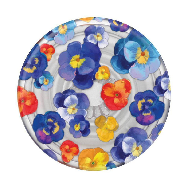 PopSockets PlantCore Translucent Cell Phone Grip & Stand - Pansy Raid