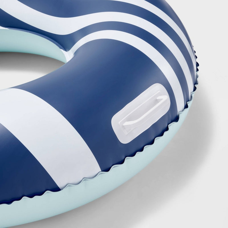 36" Inflatable Swim Tube Blue/White - Sun Squad