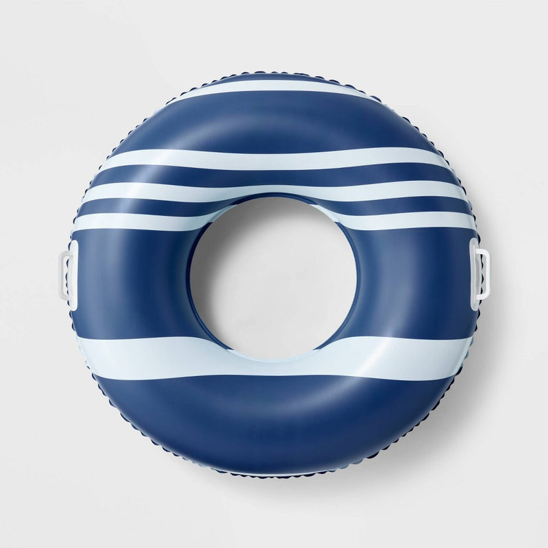 36" Inflatable Swim Tube Blue/White - Sun Squad