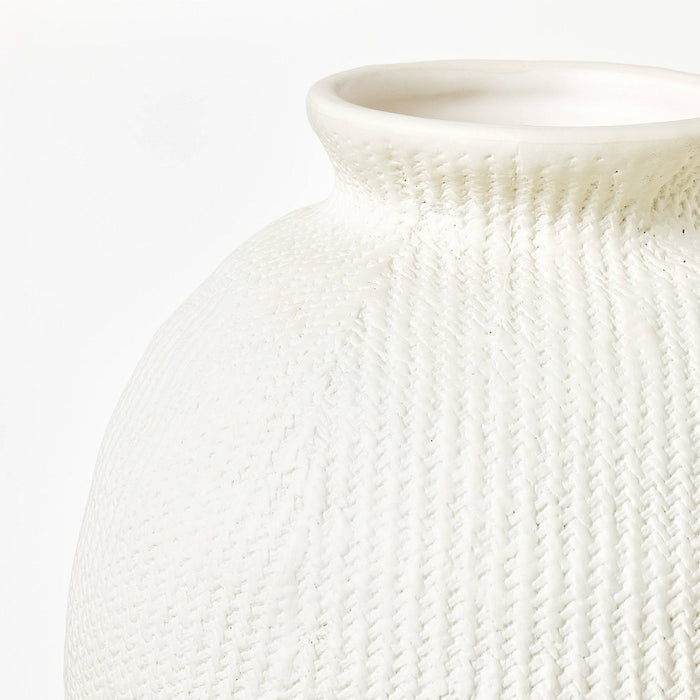Ceramic Textured Decorative Vase - Threshold designed with Studio McGee