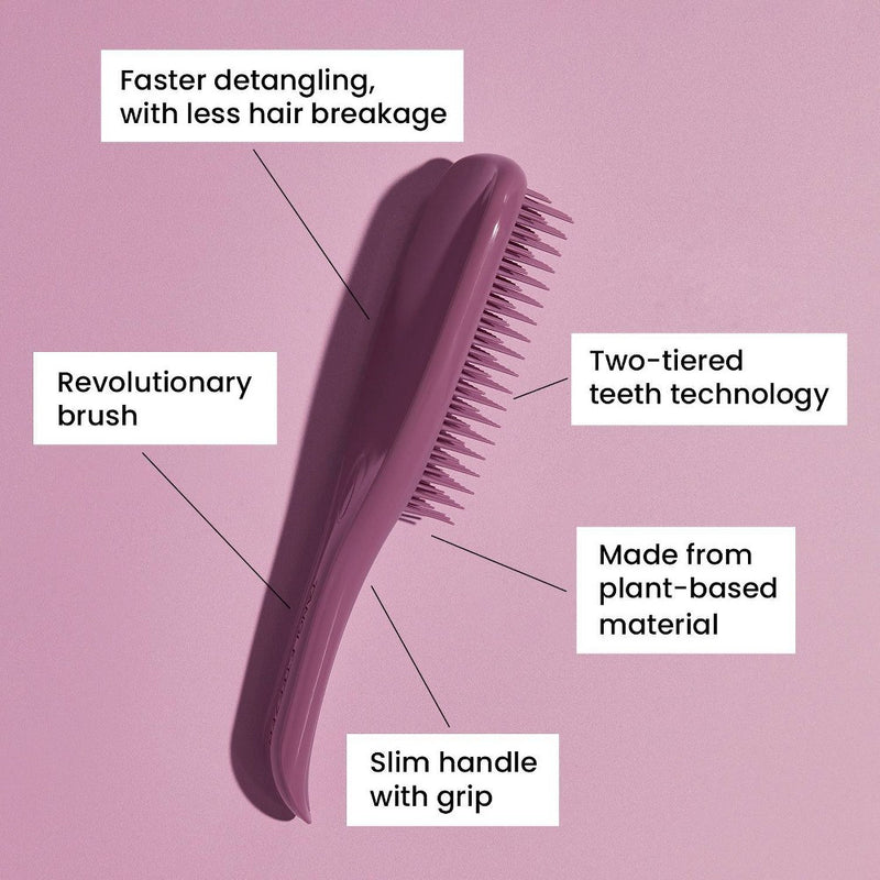 Tangle Teezer Ultimate Detangler Plant Hair Brush - Earthy Purple