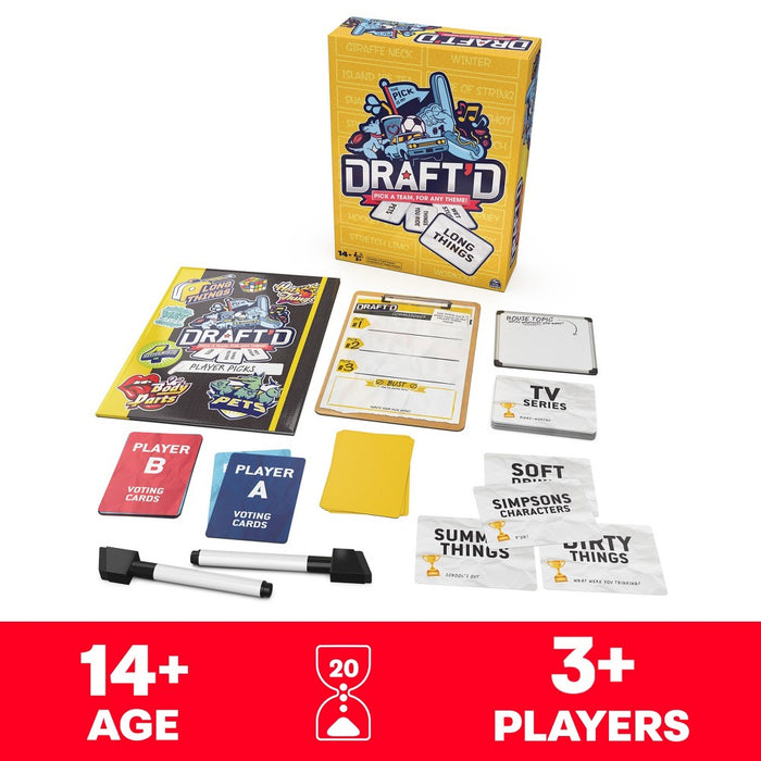 Spin Master Games Draft'd Game