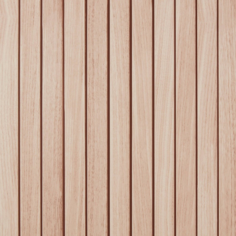Slatted Wood Wallpaper White Oak - Threshold