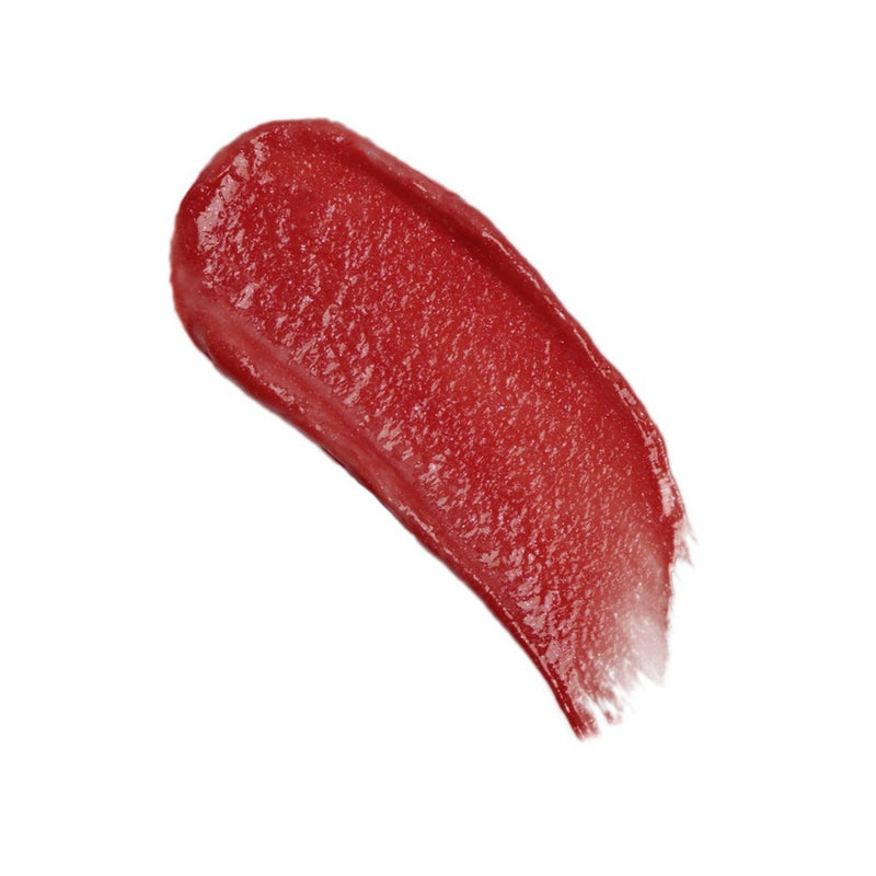 Makeup Revolution Allure Ceramide Shimmer Lip - Swirl Out Out Red - 0.15oz