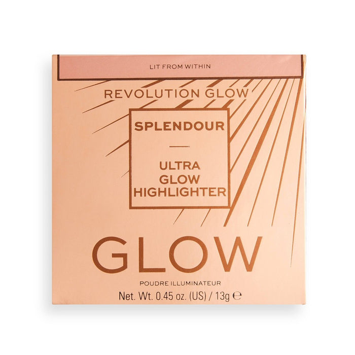 Makeup Revolution Glow Splendour Highlighter - Lit From Within - 0.45oz