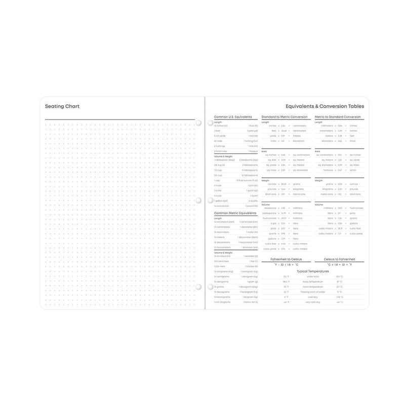 Blue Sky July 2024 - June 2025 8.5"x11" Monthly Stapled Teacher Lesson Planner Soft - uch LAC Windy Green