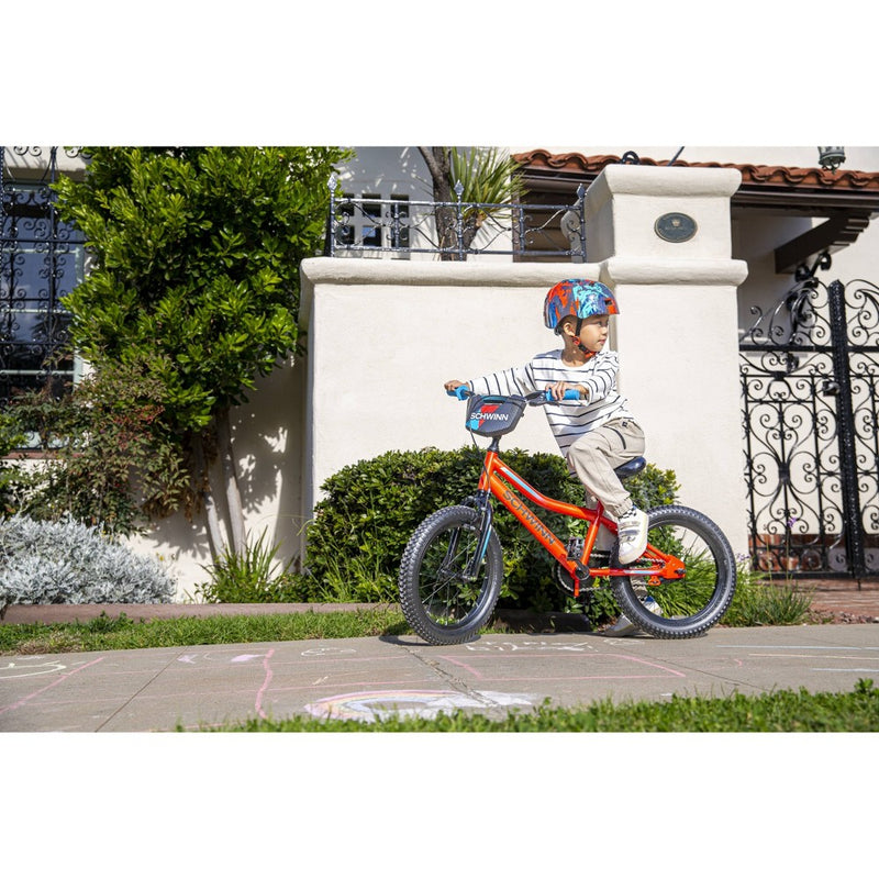 Schwinn Piston 16" Kids' Bike - Black/Blue/Red (LOCAL PICKUP ONLY)